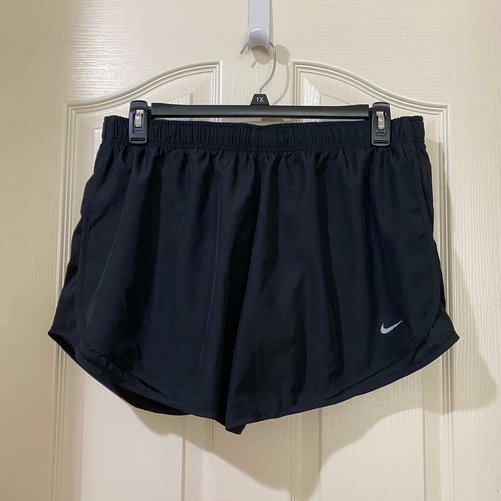Nike Dri-Fit Running Shorts - Black - Size 1X - Excellent Condition - $20